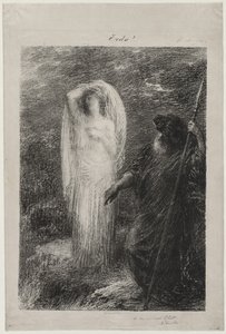 The Evocation of Erda, 1885 by Ignace Henri Jean Fantin Latour