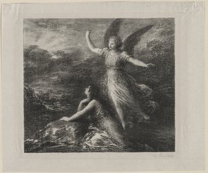 Le Paradis et la Peri by Ignace Henri Jean Fantin Latour