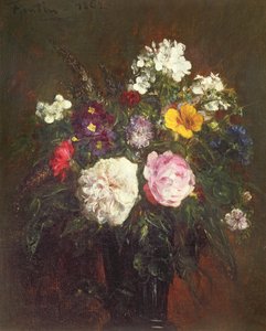 Roses and Phlox