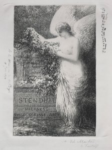 À Stendhal by Ignace Henri Jean Fantin Latour