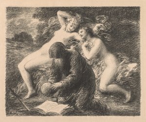 Temptation of St. Anthony by Ignace Henri Jean Fantin Latour