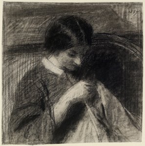 Woman Sewing