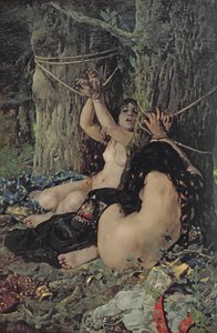 The Daughters of El Cid by Ignacio Pinazo Camarlech