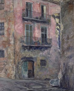 Street of the Angel of Gerona – 1931 by Ignacio Zuloaga y Zabaleta