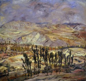 Landscape in Calatayud by Ignacio Zuloaga y Zabaleta