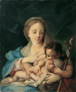 Mary with the Child and the Boy John by Ignaz Stern