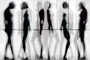 Blurred Silhouettes by Igor Shrayer