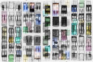 Colorful City Reflections by Igor Shrayer