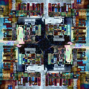Colorful Urban Market by Igor Shrayer
