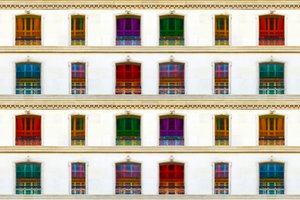 Vibrant Window Facade by Igor Shrayer
