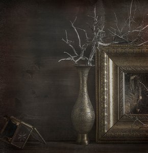 Antique Gold Still Life