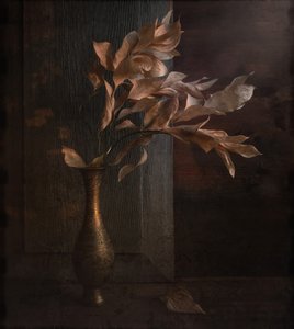 Autumnal Vase Still Life