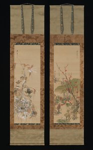 Flowers and Birds of the Four Seasons by Ikeda Koson