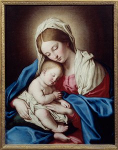 The Sleep of the Child Jesus by Il  Sassoferrato