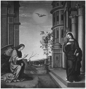 The Annunciation, c.1502 by Il Francia