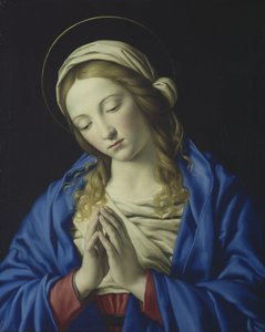 The Virgin in Prayer by Il Sassoferrato