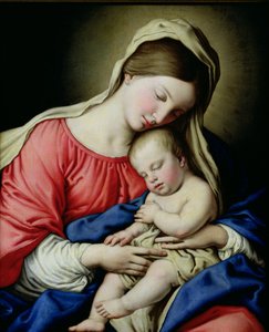 Virgin and Child by Il Sassoferrato