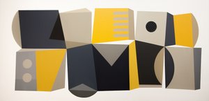 Geometric Block Composition by Ildefonso Martín
