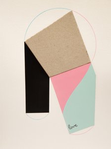 Geometric Love Shapes by Ildefonso Martín
