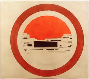 Design for a Suprematist Painting for Porcelain