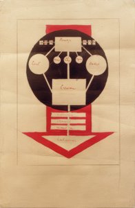 Organizational Chart of Work in the Cinematograph by Ilja Grigorewitsch Tschaschnik