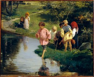Children Fishing
