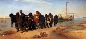 Barge Haulers on the Volga, 1872-1873