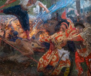 Gopak. Dance of the Zaporogues Cossacks
