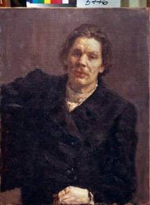 Portrait of the Author M. Gorky by Ilya Efimovich Repin