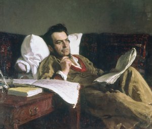 Portrait of Mikhail Glinka at the Time of His Composition of the Opera 