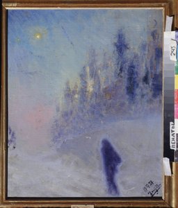 Winter Road by Ilya Efimovich Repin