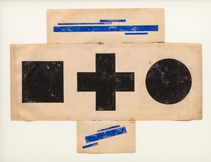 Suprematist Pattern by Ilya Grigorevich Chashnik