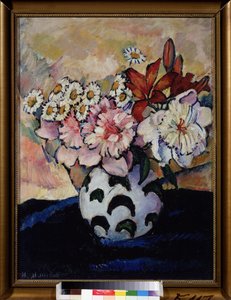 Bunch of Flowers by Ilya Ivanovich Mashkov
