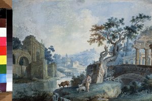 Italian Landscape by Ilya Vasilyevich Neyelov