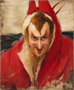 Grigory Grigoryevich Ge 1867-1942 as Mephistopheles