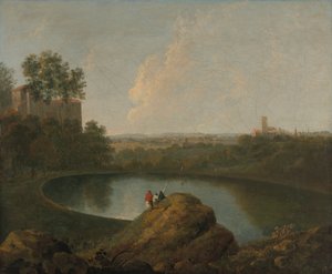 The Head of Lake Nemi by Imitator of Richard Wilson RA