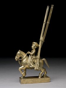 A mounted warrior with rocket-launchers, Indian, c.1795