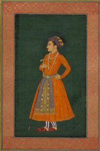 A prince dressed in orange, illustration from 