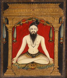 A sadhu by Indian School