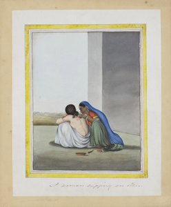 A Woman Cupping Another