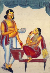 A Woman selling fish