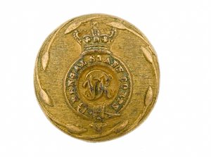 Button, Bengal Staff Corps, 1876-1891 by Indian School