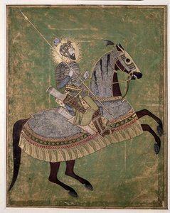Equestrian Portrait of Aurengzeb, c. 1680