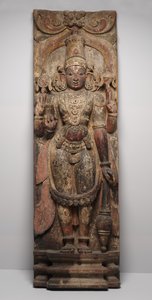Festival Figure: Vishnu by Indian School