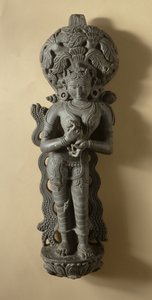 Ganga, Goddess Who Personifies the Sacred River Ganges, Mahanad, Bengal by Indian School