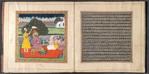 Guru Nanak, the Founder of the Sikh Religion, in Dispute with Hindu Holymen