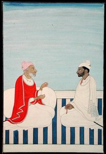 A raja holds an audience, c.1800 by Indian School