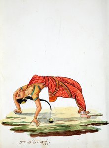 Indian Woman Dancing by Indian School
