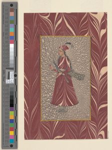 Lady Carrying a Peacock, Bijapur