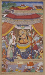 Mangu Khan judges the rebels by Indian School